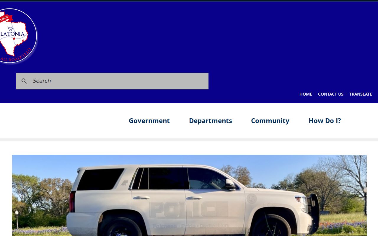 Flatonia police department contact for city warrant records